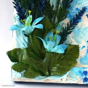 Paverpol - Blue flower - blue world