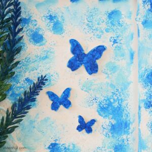 Paverpol - Blue flower - blue world