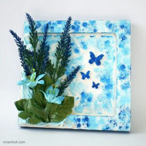 Paverpol - Blue flower - blue world