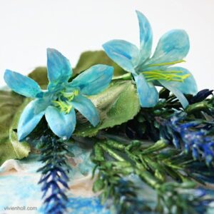 Paverpol - Blue flower - blue world